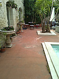 Terrasses et plage de piscine