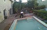 Terrasses et plage de piscine